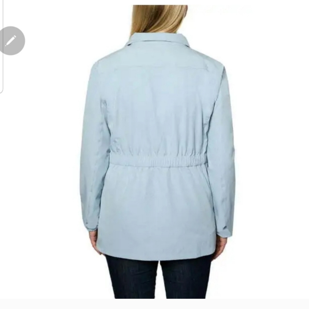 Hang Ten Ladies' Hybrid Jacket blue fog nwt XS - Picture 2 of 4